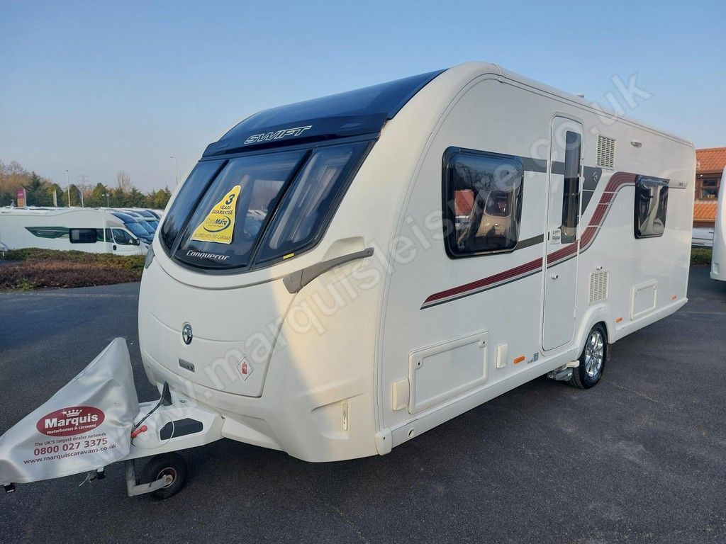 Swift Conqueror 565, 4 Berth, (2016) Touring Caravan image